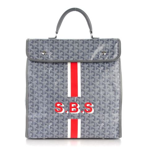 goyard sainte lucie|GOYARD Goyardine Saint Lucie Grey 169883.